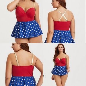 torrid wonder woman bathing suit